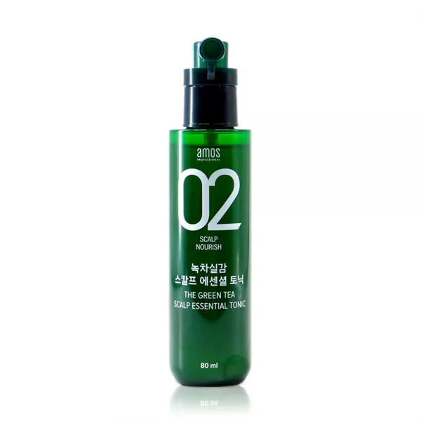 아모스 녹차실감 인헨싱 토닉 80ml, 2개