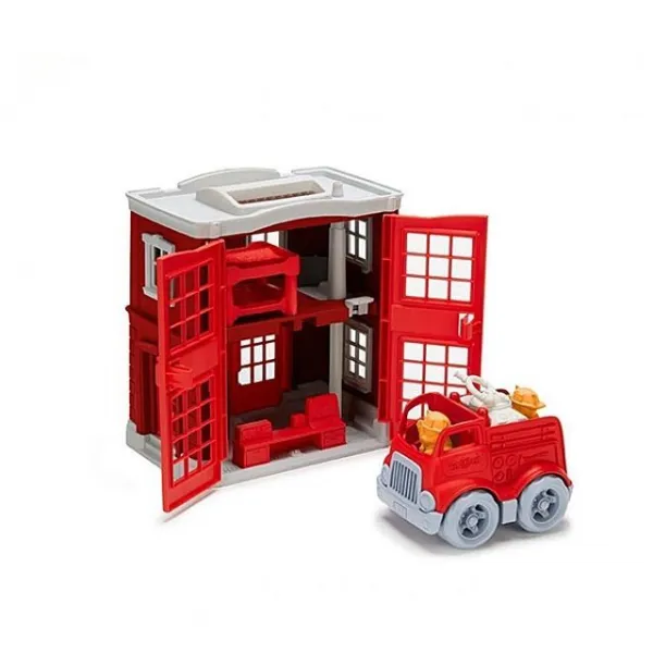  인기키즈템 그린토이즈 소방본부 소방차 세트 장난감 유아 선물 남아선물 남자아이선물 출산/육아 # 10724ea S012g # 쿠팡 본상품선택