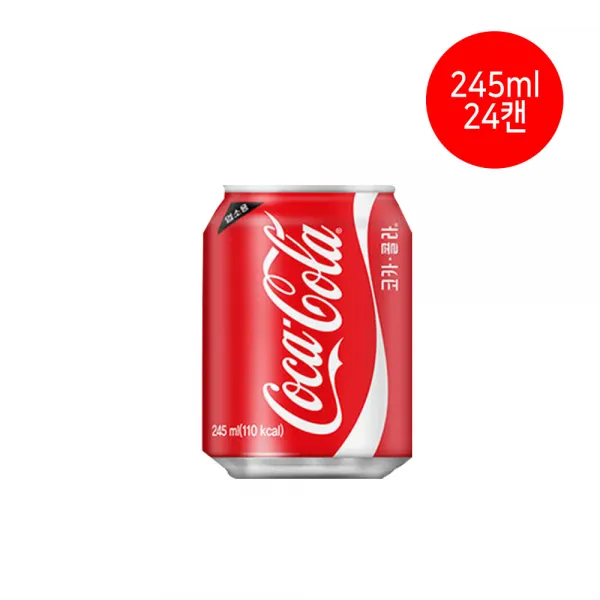 코카콜라 스터비 245ml x 24개[업소용], 24개