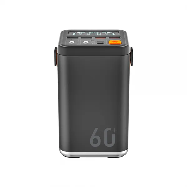 라플루 고속충전 대용량 보조배터리 60000mAh 차박 캠핑용 멀티단자, YT-2030, 그레이