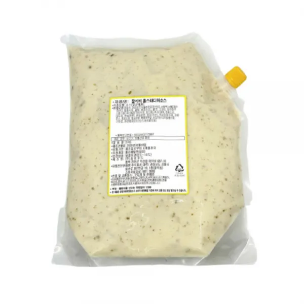 잘식비 홀스래디쉬소스 3kg 케이퍼 연어 소스 드레싱, 3kg