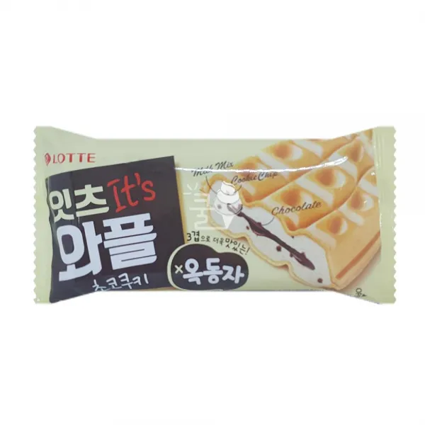 롯데제과 잇츠와플 초코쿠키x옥동자 1박스 24개입 아이스크림 파우치아이스크림 막대아이스크림 바아이스크림 콘아이스크림 인기아이스크림 홈아이스 1