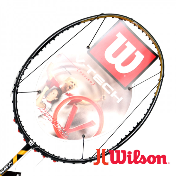 윌슨 브이테크85 V Tech V85 배드민턴라켓 3u 볼캐닉 균일가사은품 1개 무료스트링 기본스트링+그립 남자적정