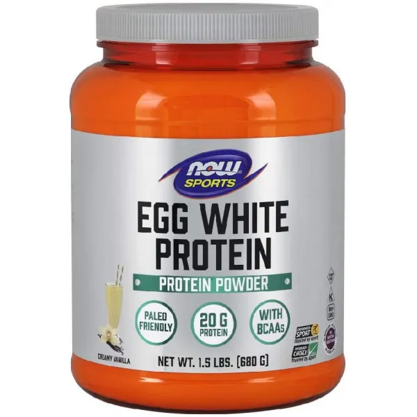 NOW Foods NOW Foods 계란흰자 단백질 크림 바닐라 파우더 680G, -개, -