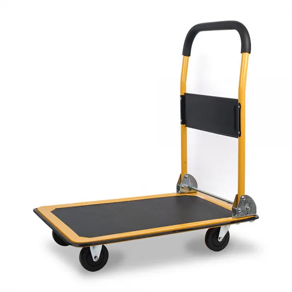 Hi 다용도 접이식 철판형 대차 옐로우 대형