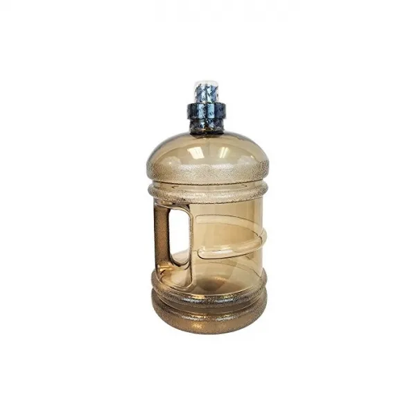 12 Gallon 64 oz Polycarbonate Plastic 물통 w 48mm Twist Cap Black, One Size