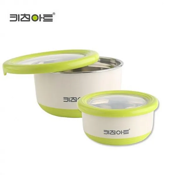 코코 키친아트 라팔 더블 푸드박스 2종세트 420ml 1200ml 밀폐용기 세트