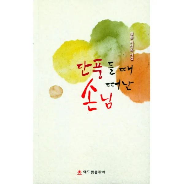 단풍 들때 떠난 손님:청솔 이선옥 시집, 해드림출판사