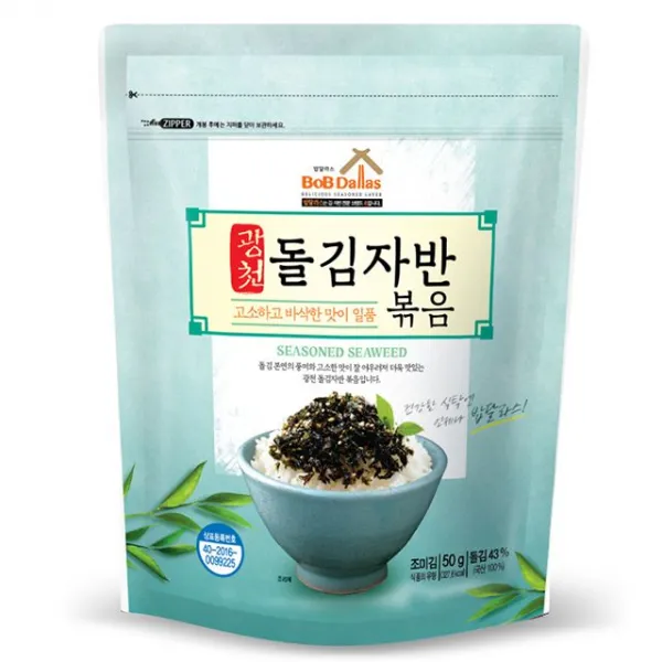 김자반전문 밥달라스 돌김자반 볶음 50gX3봉 RP2+5I6238.3mL, 다반사 1