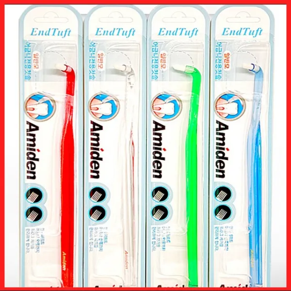 치과전용 어금니 칫솔 12개 슬림형 칫솔 추천 1box 12개입