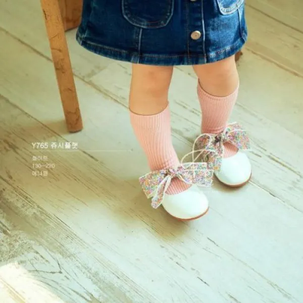 발소리 쥬시플랫 여아구두 아동화
