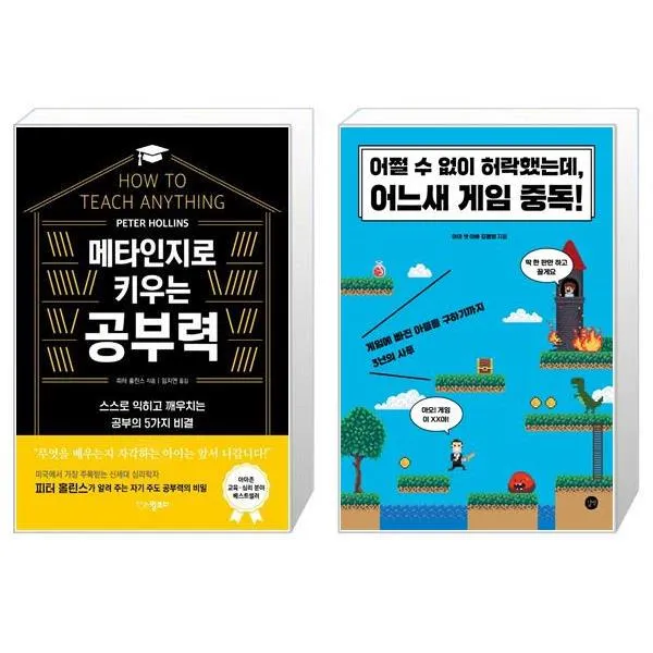 메타인지로 키우는 공부력 + 어쩔 수 없이 허락했는데 어느새 게임 중독 (마스크제공)