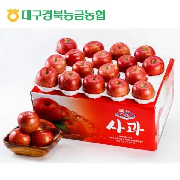 경북능금농협 예천사과 10kg 28~32과 보조개 흠집사과 부사, 없음, 상세설명 참조