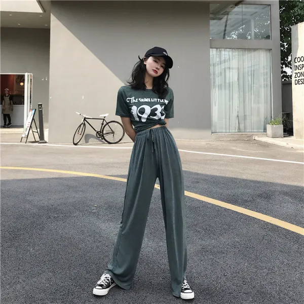 쇼핑바이블 하이웨스트슬림슬랙스와이드팬츠 하이웨스트 박감 맥시 긴바지 와이드 루즈핏 드레이프 스트레이트핏 일자 슬림핏 슬랙스