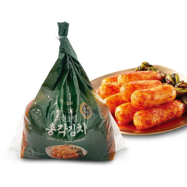 [피코크] 조선호텔 총각김치 3kg (1.5kg*2팩 100년의 역사 조선호텔에서 만든, 상세 설명 참조