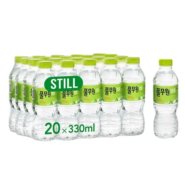 풀무원샘물 By Nature 330ml 60병 업음/없음