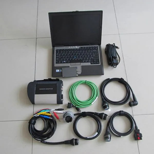 대 한 Benz MB SD Connect C4 와 Del-l D630 Laptop 풀 Set Ready to Use, 12 노르웨이어