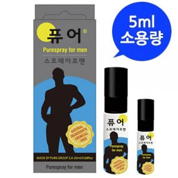 [BONAMI] 퓨어스프레이 포맨 독일정품 강한남성 마취크림 5ml, 1개