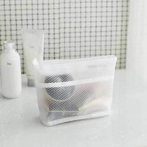 휴양지 휴대용가방 선크림 투명파우치 2개 실용적인