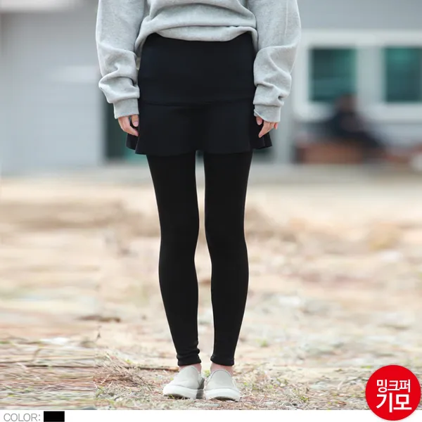치치몰 밍크퍼네오프렌후레아치마레깅스 여성의류 Suu8050 치마레깅스