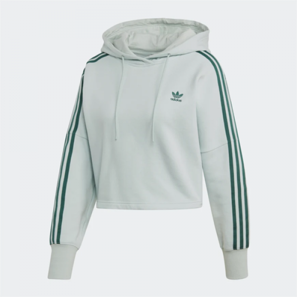 아디다스 여성 크롭 후디 Ej9344