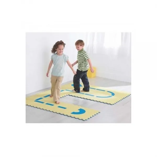 W6a6411d 신체활동 곡선점4 그룹활동 매트규격50cmx50cmxh1.5cm 발점1 기타용품 학교용품 출 독착점1 길따라걷기 방향감각 협동놀이용품 Du 00953