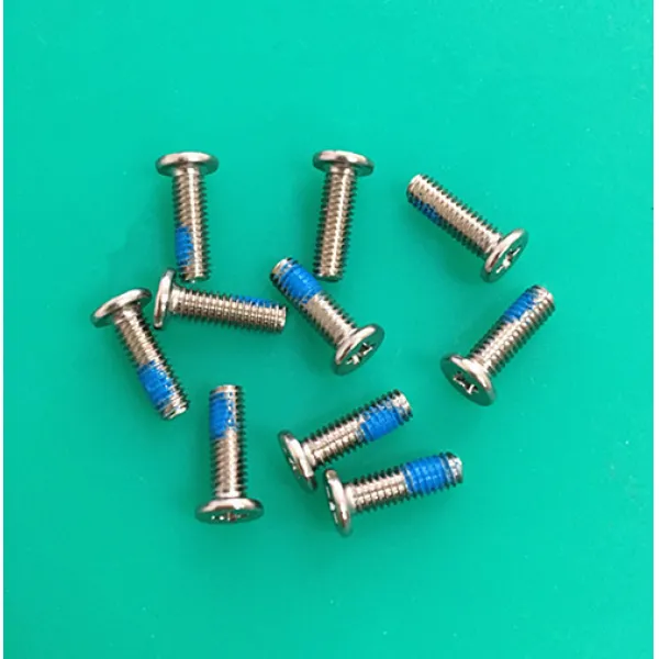 글로벌에코 TSLG 낙오에 M25 8블랙 실버 접착제를 붙이다 NYLOK 떨어지다 백 커버, 100 개 실버