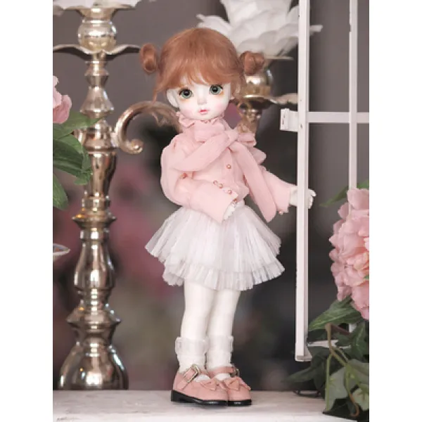 민쯔우 BJD SD 16여성 어린애 PIO 맹아 눈 선물, E；가방 함 옷 가발 신발 일반적이다