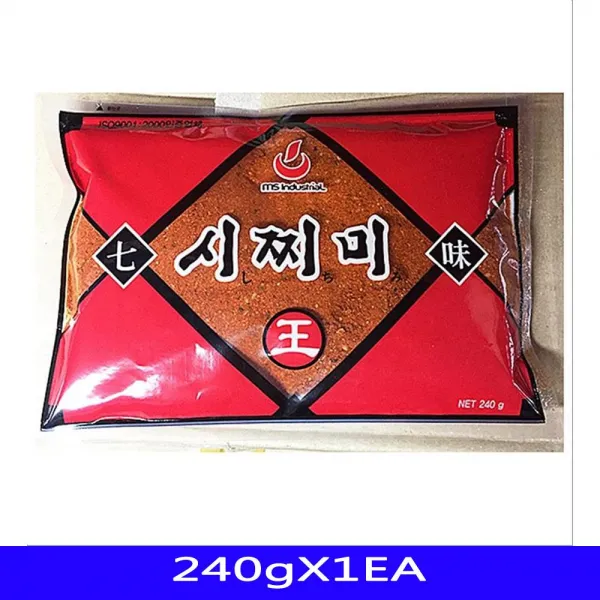시치미 향신료 조제품 일본식자재 엠에스 240gX1EA ffff, 본상품선택