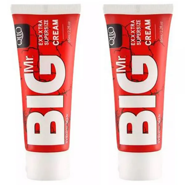 미니컴퍼니 홍콩 BIG 남성확장크림 빅 음경확대 남성단련 마사지크림, 2개, 65ml