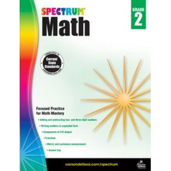 Spectrum Math Grade. 2 Carsondellosa