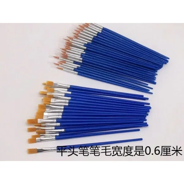 인형 돌을 사들이다 색칠 원료 아크릴 팬시 미술 재료 화필 고리 선 페인팅 숏 식필 2369408044, 50 즈 스케치하다 _50 즈 평두필