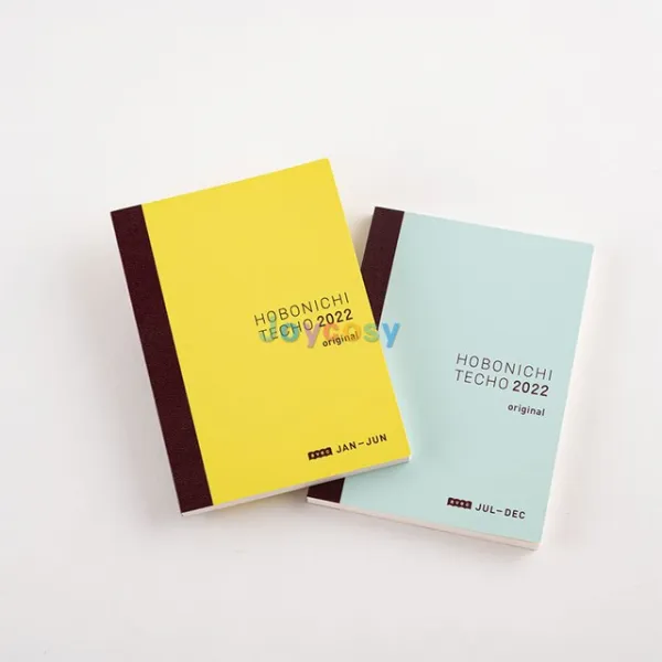자물쇠 비밀 일기장 다이어리 HOBONICHI TECHO 2022 년 1 월 원래 새해 A6 크기 월요일 시작 Avec, 노트북, 01 Avec A6