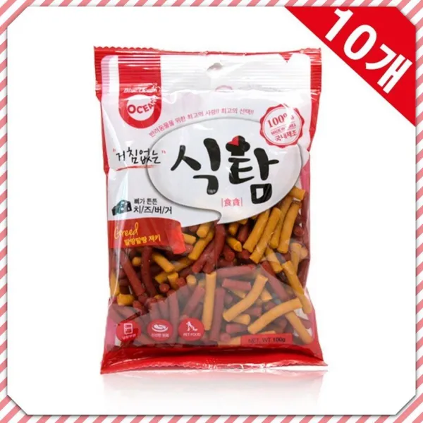 오션 KW3BDFC9 치즈 식탐 뼈튼튼 버거 강아지 간식 x0 00g mm-00662, GK 1