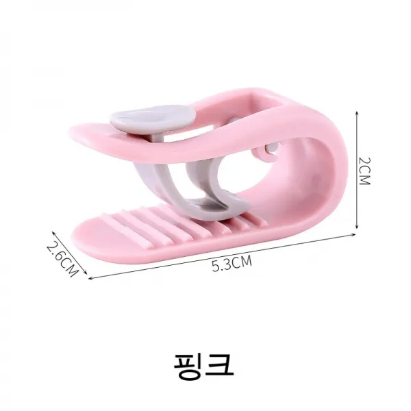 FULE KORELAN 매우 유용한 일상 가제트이불 고정기 이불 덮개 안전 스텔스 가정용 신기 주문하다 사각 침대 시트 미끄럼 방지 이불 덮개, 핑크/핑크