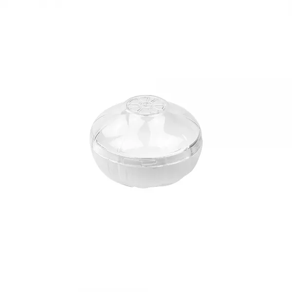 Haomenyi 식물성 시일 박스 휴대용 미니 키트 투명 커버 마늘 타파웨어 300ml, 1개