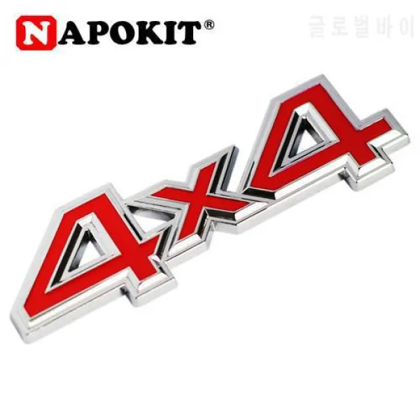 1Pc 메탈 3D 4x4 자동차 자동차 스티커 4 JEEP 용 애호가 배지 애국자 랭글