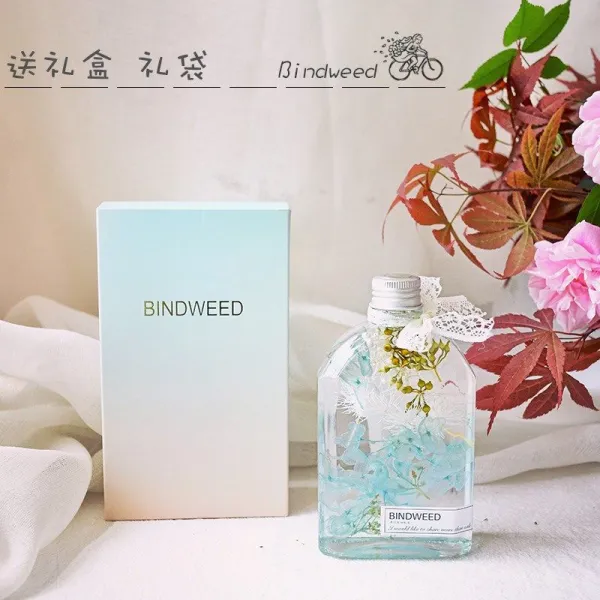 적합 선물하고 있다 어머니날 의 독창적 엄마 트윈 소녀 여학생 그물심 실용적 520, A보틀 200ML 블루 수국 외국
