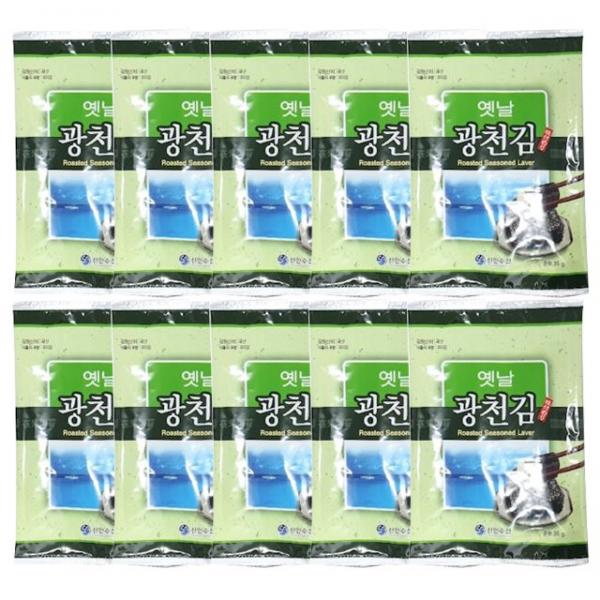 옛날 광천김 35gx10봉 한박스 1개