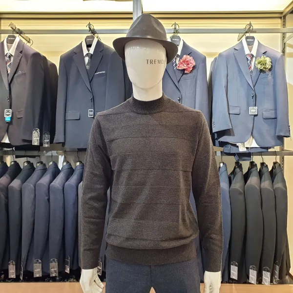 인디안 트레몰로 세정 가볍게 입을수 있는 캐주얼 반폴라 티셔츠 Nc엑스코
