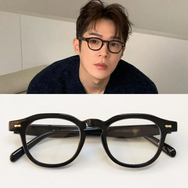 라피던트 자외선차단 시력보호 안경 이제훈 김현우 패션 아넬형 명품 뿔테 남자 안경테