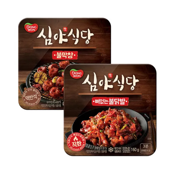 동원에프앤비 심야식당 불막창 2개 + 불닭발2개, 1개
