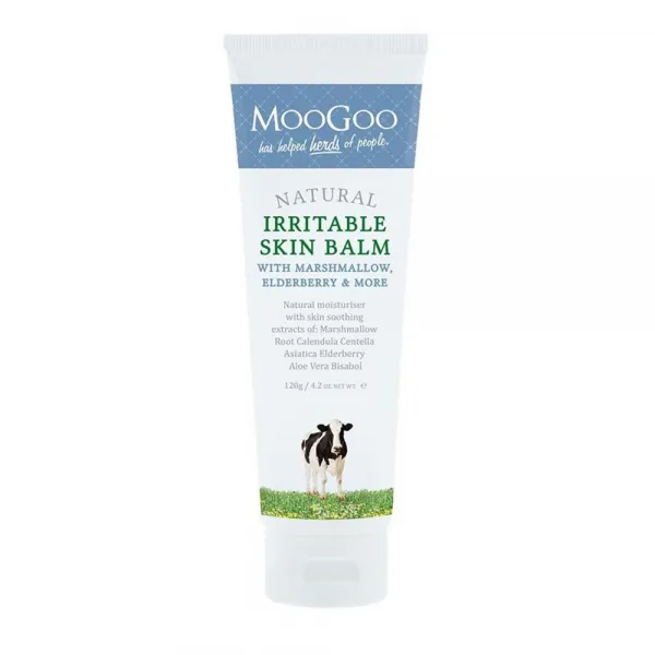 MooGoo 자극성 피부밤 튜브 마시멜로 120g Irritable Skin Balm Tube Marshmallow, 단일상품