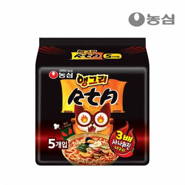 농심 앵그리너구리RtA 121g 40개입 1BOX, 1박스