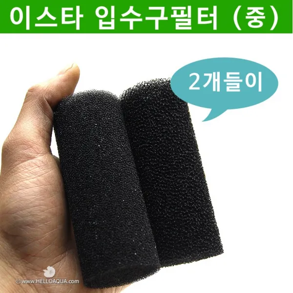 이스타 입수구필터 중 (2개입)(어항수족관 열대어수조 여과용품)