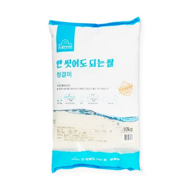 엘그로 엘그로 안씻어도되는쌀 청결미 10kg/씻어나온쌀, 단일옵션