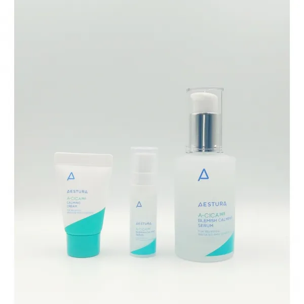에스트라 에이시카365 흔적 진정 세럼 40ml+세럼 5ml+크림10ml