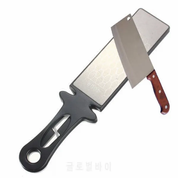 400/1000 더블 사이드 다이아몬드 연마 숫돌 세라믹 나이프 듀얼 숫돌 숫돌