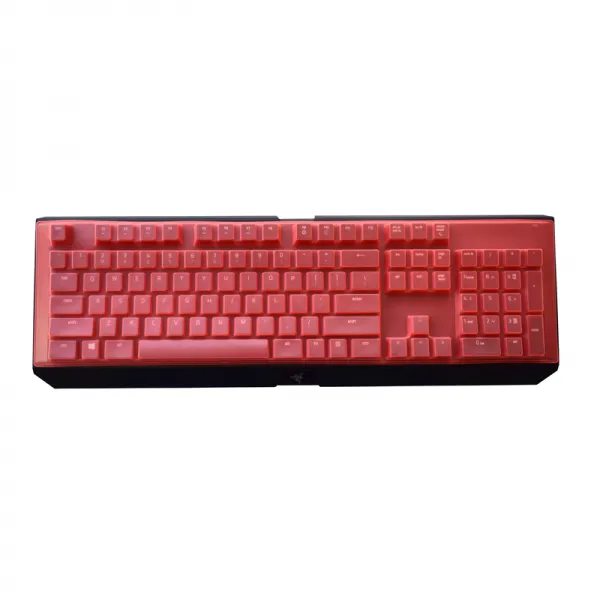 레이빈컴퍼니 보호필름 뇌사 RAZER 블랙 과부 거미 X 환채판 기계 키보드 엘리트 버전 RGB 게임용 게임 X스탠다드, 1, 복권이 비치다 오렌지색
