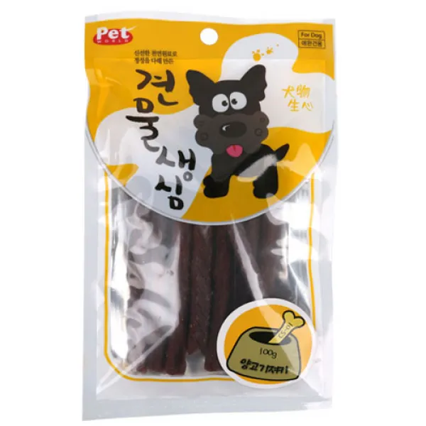 [메가마트] 견물생심 양고기져키 애완용 100g, 1개